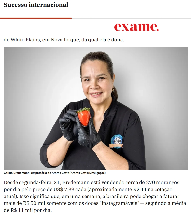 Capturas das Reportagens - G1, Exame, Mix Vale